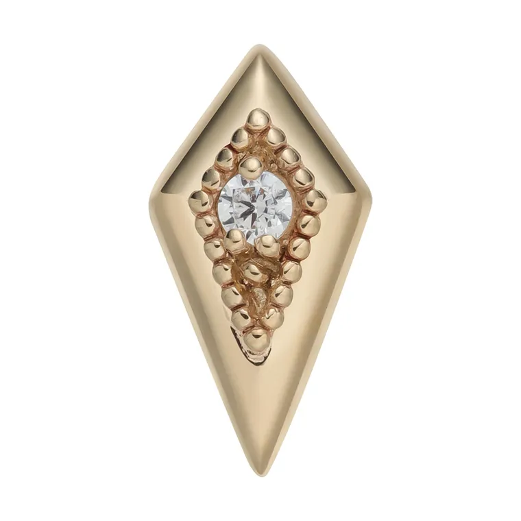 Beaded Kite Top with Diamond, Top · diamant