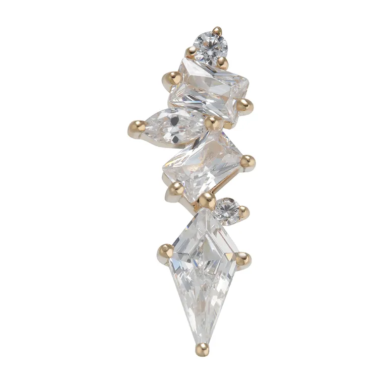 Multi Shape Cluster Top, Top