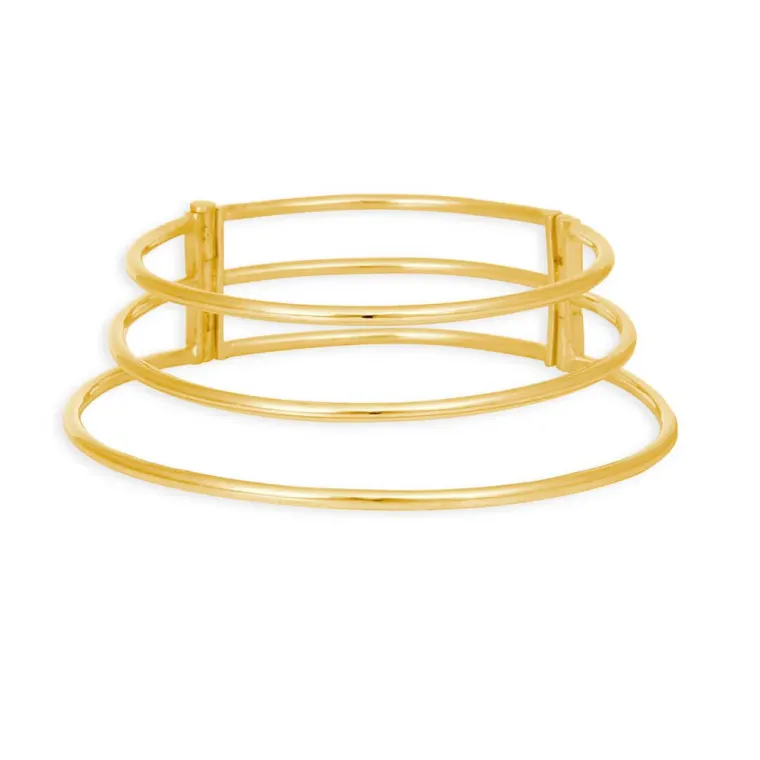 Saturn Coil - Four Ring Necklace, Anneau
