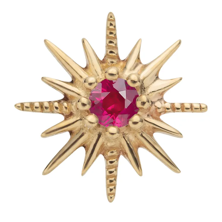 Sun Top with Ruby, Top · rubis