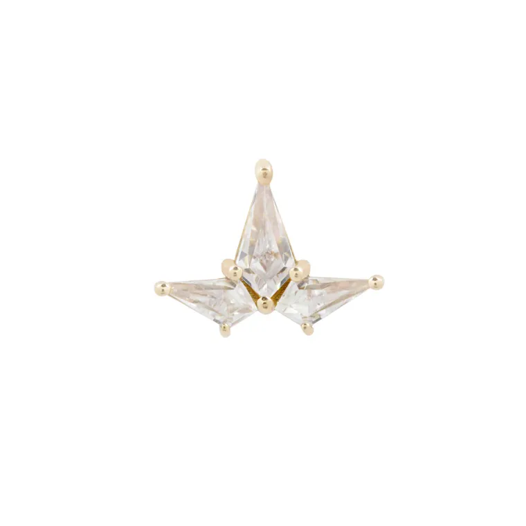 Volant, Threadless end · zircons