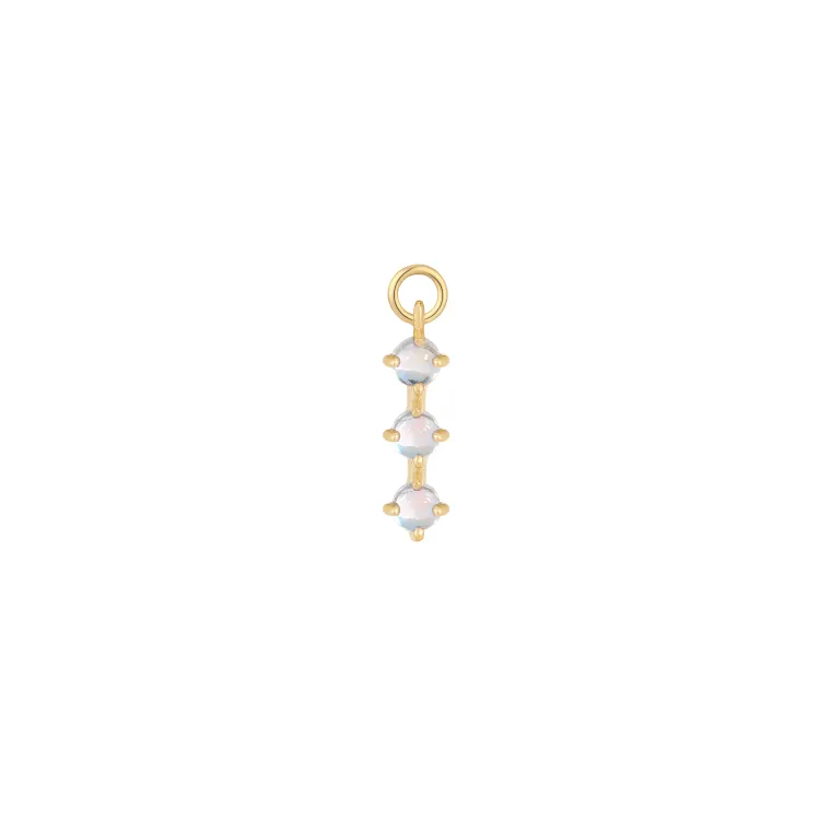XOXO, Pendentif · rainbow pierre de lune