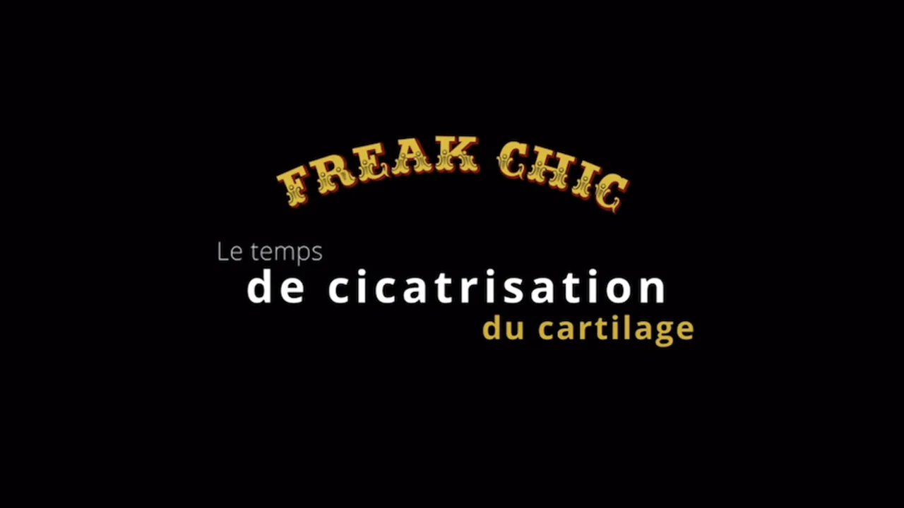 Vidéo — Le temps de cicatrisation du cartilage