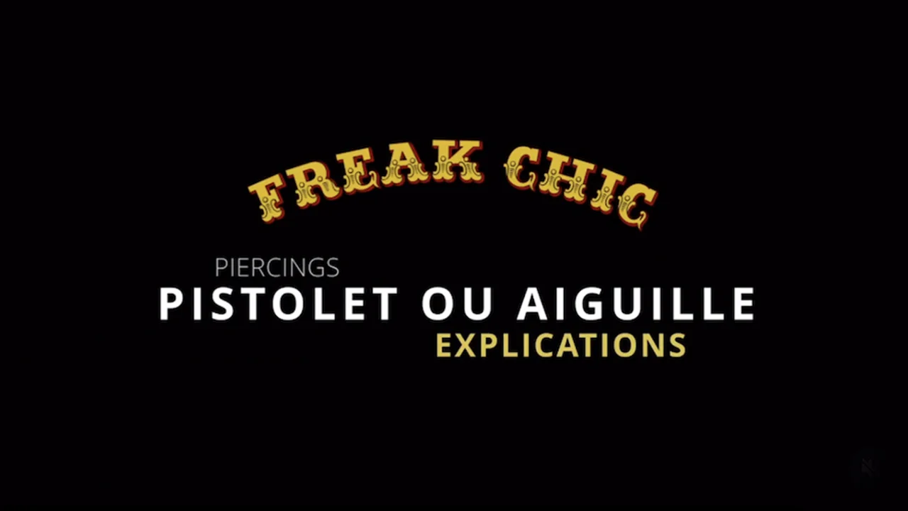 Vidéo — Piercing au pistolet ou à l'aiguille